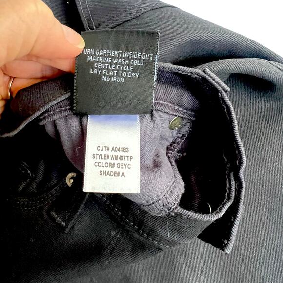 HUDSON Women’s Super Skinny Jeans –  – Grey Charcoal – Size 28 - 30” Inseam - Picture 7 of 11